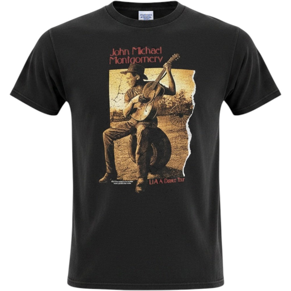 John Michael Montgomery 1994 Lifes a Dance Tour Tee 90s Vintage Country Shirt L